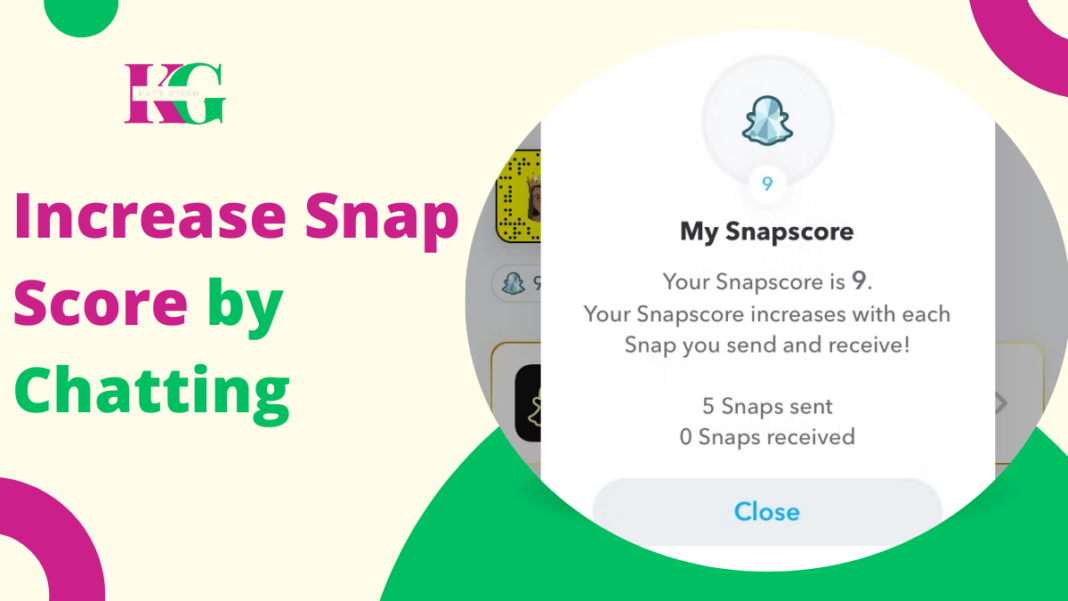 Does your snap score increase with chats?