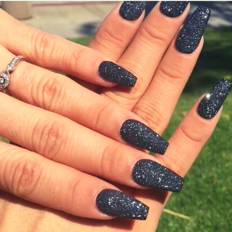 Glitter black